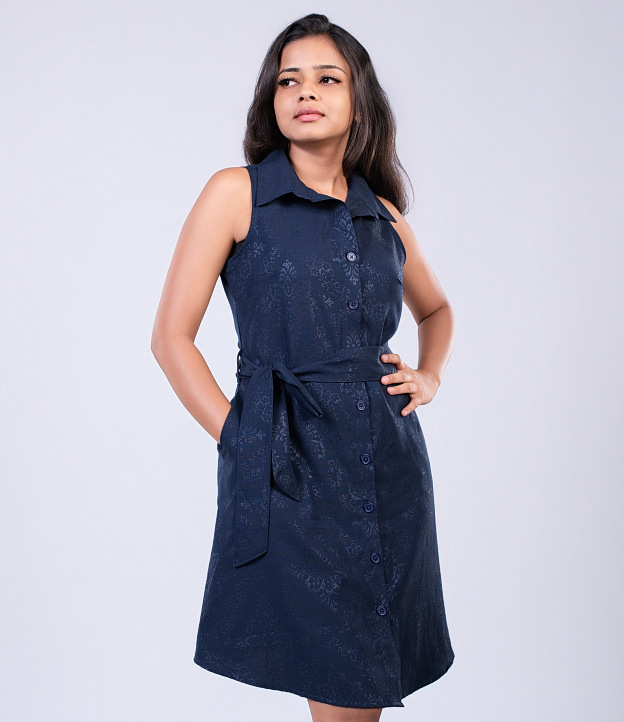Delya Sapphire Éclat Dress