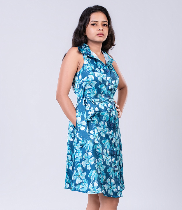 Delya Ocean Bloom Dress