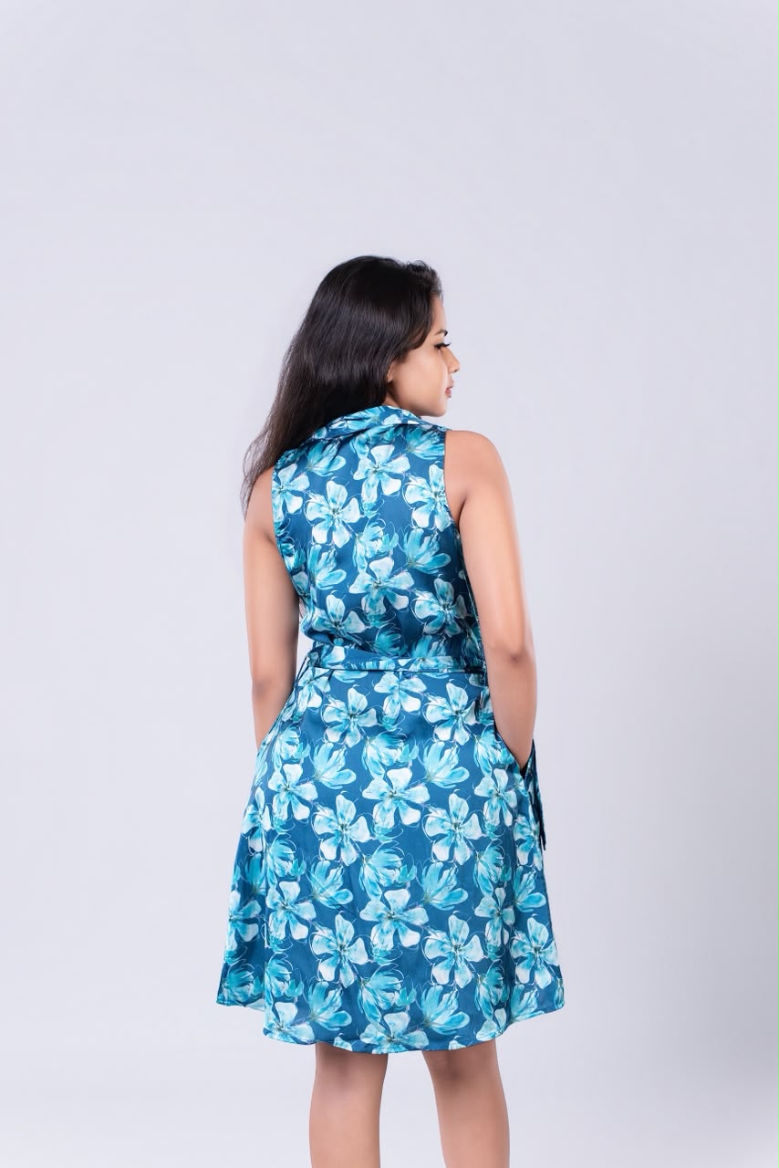 Delya Ocean Bloom Dress