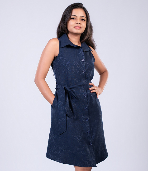 Delya Sapphire Éclat Dress